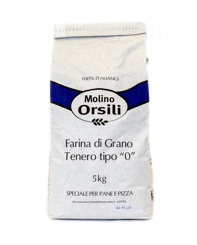 Farina tipo 0 W260/280 5kg – Orsili Molino