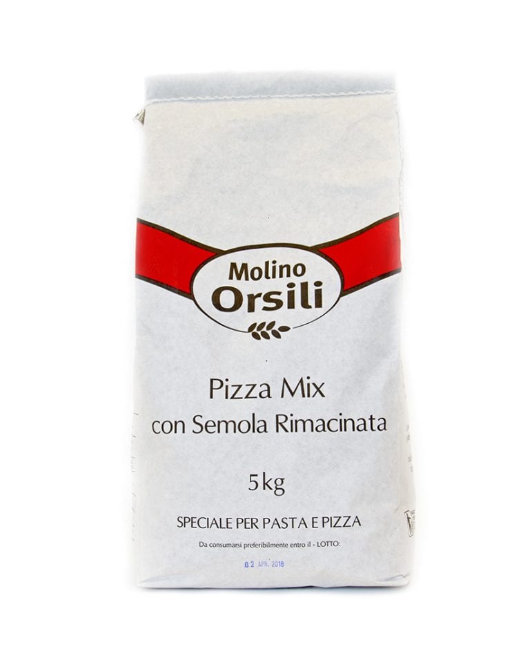 Farina Pizza Mix W300 5kg Orsili Molino