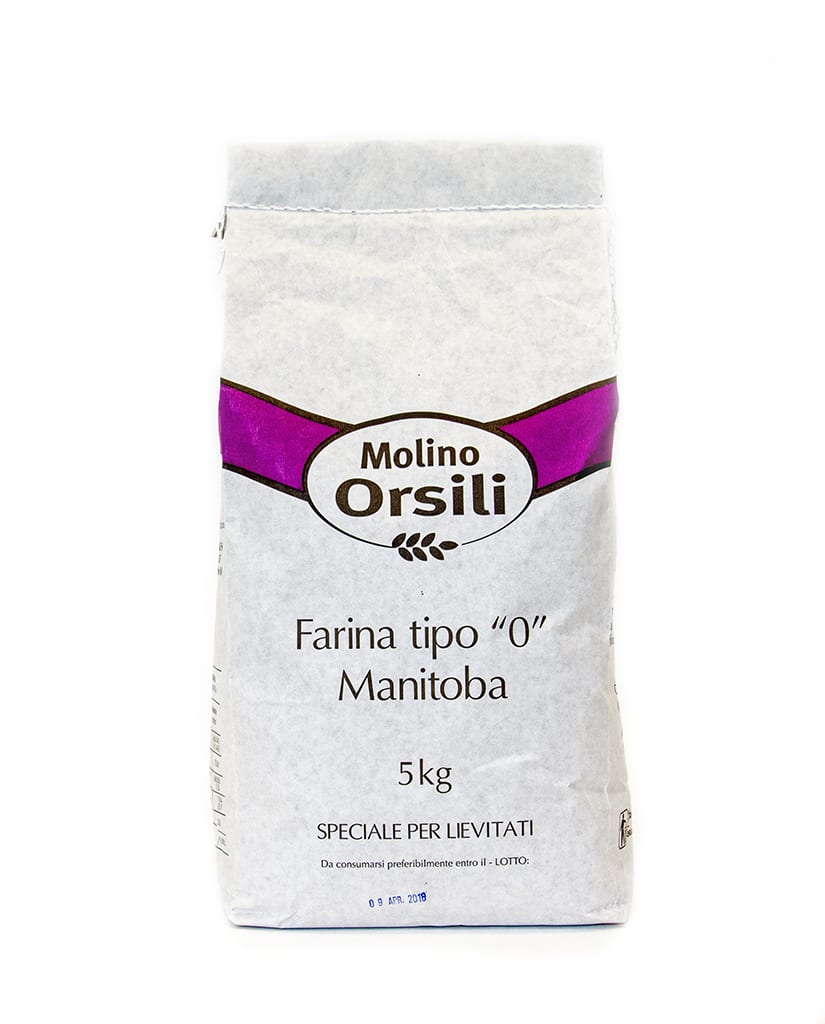 Farina Manitoba W450 5kg – Orsili Molino
