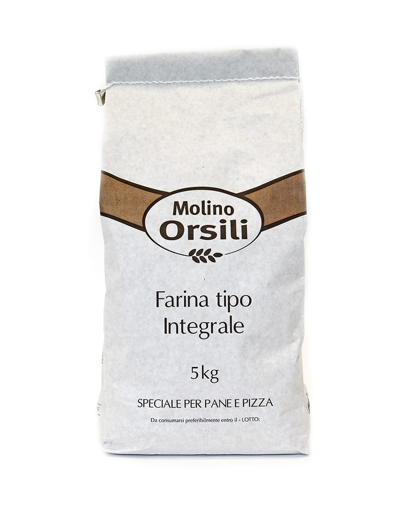 Farina Integrale W280 5kg – Orsili Molino